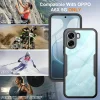 Oppo A6x 4G / A6x 5G Čierne Techsuit ColorVerse 360 Séria + puzdro s ochranou obrazovky thumbnail