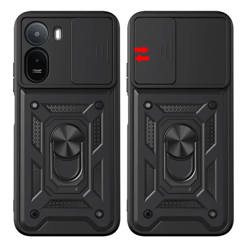 Xiaomi Redmi A7 Pro Fekete Techsuit CamShield sorozat tok - 2