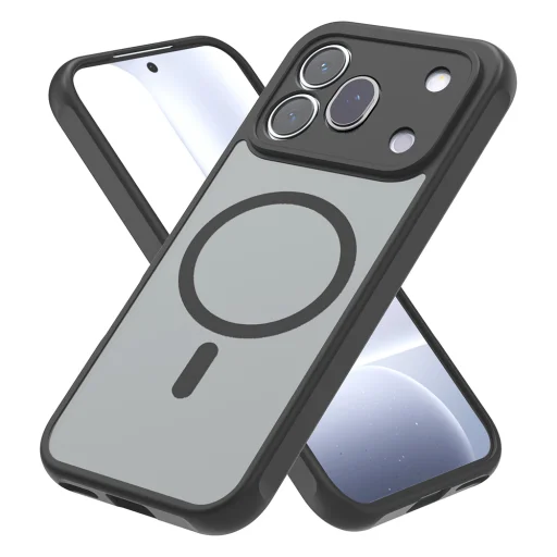 Honor 600 Pro fekete Techsuit HaloFrost II MagSafe tok - 2
