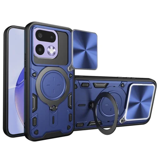 Modré puzdro Techsuit CamGuard Pro pre Realme 16 Pro - 1