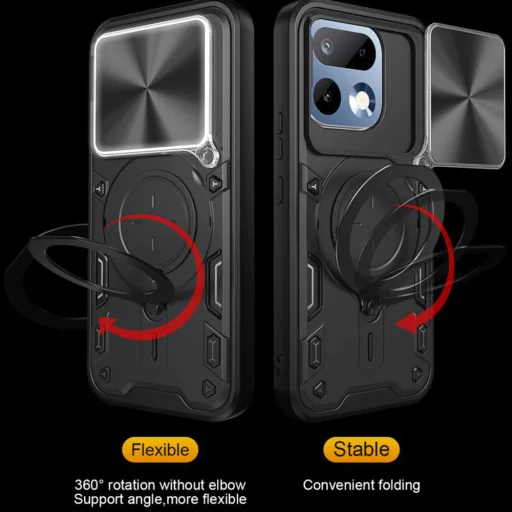 Realme 16 Pro+ Fekete Techsuit CamGuard Pro tok - 3