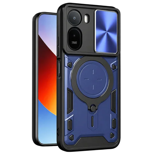 Puzdro Techsuit CamGuard Pro pre Xiaomi Redmi A7 Pro, modré - 1