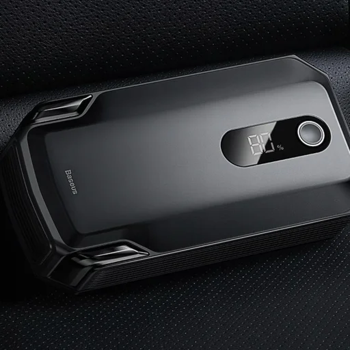 Baseus - Autós indító Super Energy Max (C0120500) - 20000mAh, 12V - Kozmikus Fekete - 6
