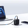 Baseus - Nástenná nabíjačka EnerFill FH11 (E0121J00) - 3x USB-C, 1x USB-A, 140W, Technológia GaN, Rýchle nabíjanie - Kozmická čierna thumbnail