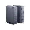 Baseus - Docking Station Union Joy Pro (WKSP090113) - 17-Port Négy Képernyős Multifunkcionális Hub, Type-C, HDMI, USB, 8K - Szürke thumbnail