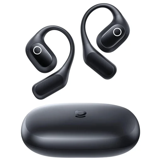 Baseus - Bezdrôtové slúchadlá Eli 2i Fit (A0102604) - Open-ear dizajn, Skutočne bezdrôtové, Bluetooth V6.0 - Kozmická čierna - 1