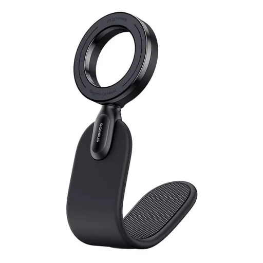 Baseus - Autós telefontartó C02 Go Series (C40165500111-00) - Mágneses tartó, hajlítható kialakítás, műszerfalra - Fekete - 4