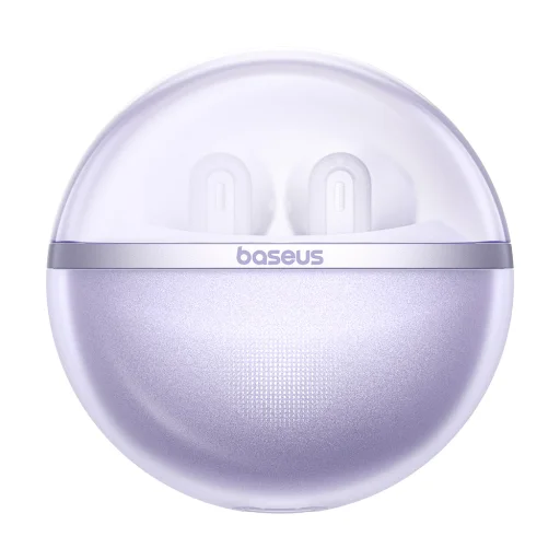 Baseus - Vezeték nélküli fülhallgató Bowie E5 (A00054501513-00) - Bluetooth, True Wireless - Nebula Purple - 2