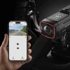 AKEEYO 730Pro 4K Športová kamera s montážou na riadidlá pre bicykle a motocykle - čierna thumbnail
