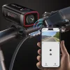 AKEEYO AKY-710S sportkamera 4K videórögzítő motorkerékpár kormányra - fekete thumbnail