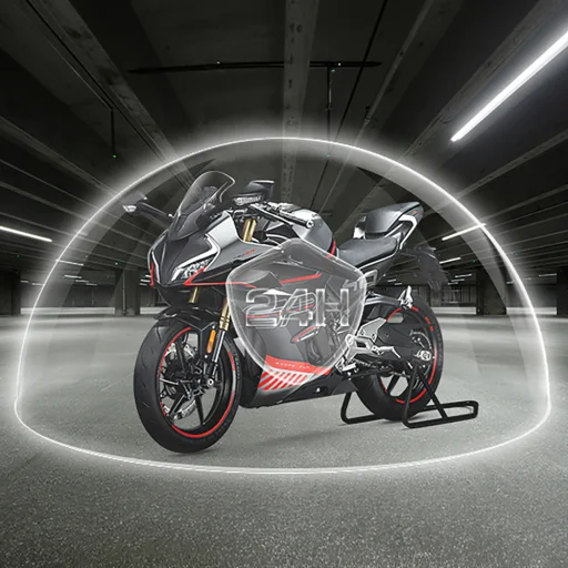 AKEEYO AKY-710S sportkamera 4K videórögzítő motorkerékpár kormányra - fekete - 12