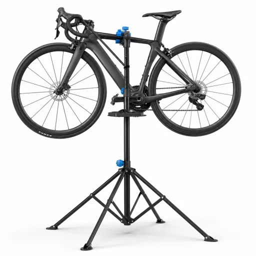 Wozinsky WSS-180 padlószerviz állvány gombokkal 30 kg-os kerékpárokhoz - fekete - 2