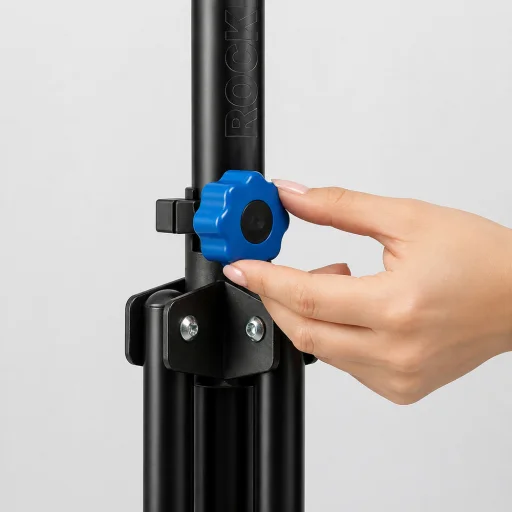 Wozinsky WSS-180 padlószerviz állvány gombokkal 30 kg-os kerékpárokhoz - fekete - 15