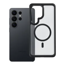 Samsung Galaxy S26 Ultra Forcell F-Protect Smoke Hybrid Premium MagSafe kompatibilné čierne puzdro