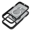 iPhone 17 Forcell F-Protect Smoke Hybrid Premium MagSafe kompatibilné čierne puzdro thumbnail