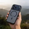 iPhone 17 Forcell F-Protect Smoke Hybrid Premium MagSafe kompatibilné čierne puzdro thumbnail