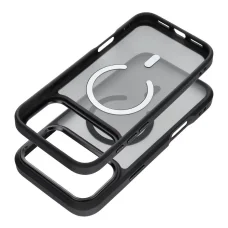 iPhone 17 Pro Max / 18 Pro Max čierne puzdro Forcell F-Protect Smoke Hybrid Premium kompatibilné s MagSafe