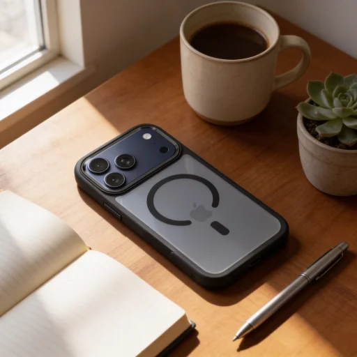 iPhone 17 Forcell F-Protect Smoke Hybrid Premium MagSafe kompatibilné čierne puzdro - 3