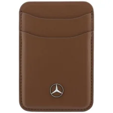 Mercedes magnetická kožená peňaženka ťavia farba
