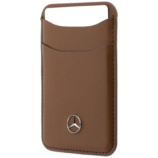 Mercedes magnetická kožená peňaženka ťavia farba - 2