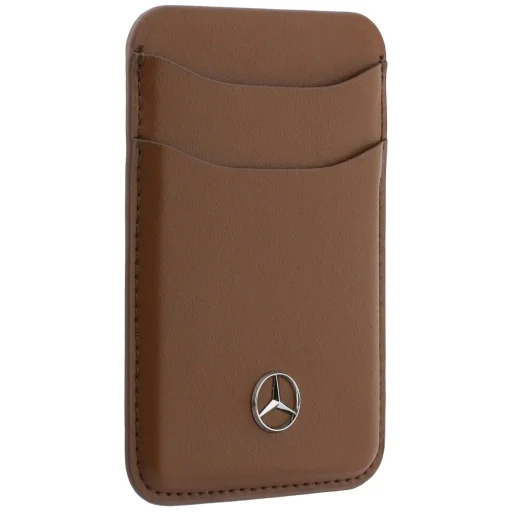 Mercedes magnetická kožená peňaženka ťavia farba - 4