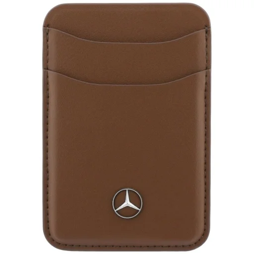 Mercedes magnetická kožená peňaženka ťavia farba - 1