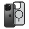 iPhone 16 Pro Forcell F-Protect Smoke Hybrid Premium MagSafe kompatibilné čierne puzdro thumbnail