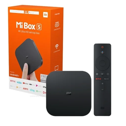 Xiaomi Mi Box S 4K fekete médialejátszó 18554 - 1