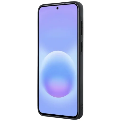 Samsung Galaxy A57 5G Karl Lagerfeld Saffiano Karl & Choupette čierne puzdro s kovovým logom - 5