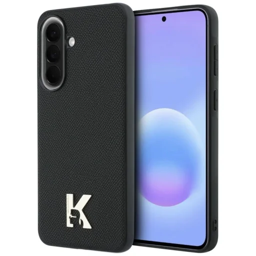 Samsung Galaxy A57 5G Karl Lagerfeld Karl Head Logo čierne puzdro - 1