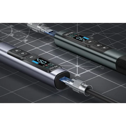 FNIRSI 100 W inteligentná spájkovačka HS-02B - 4