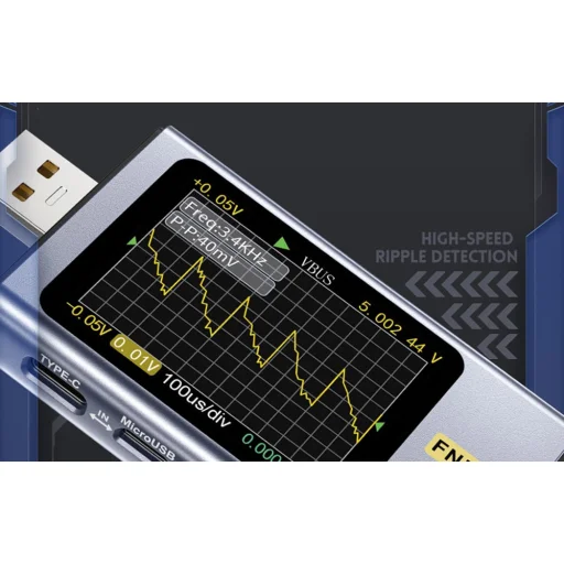 FNIRSI USB tester FNB58 čierny - 6