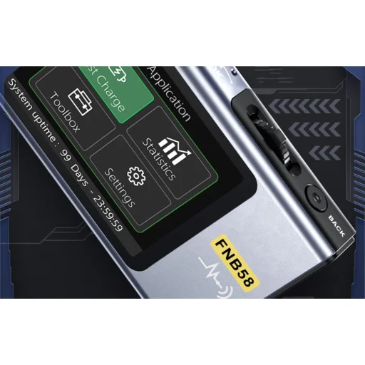 FNIRSI USB tester FNB58 čierny - 8
