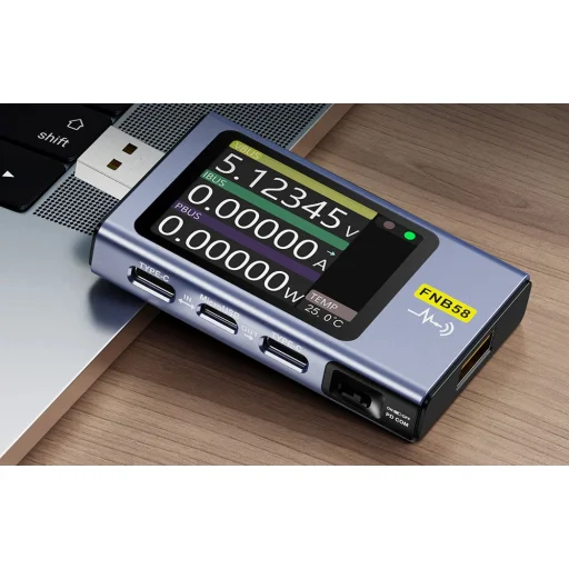 FNIRSI USB tester FNB58 čierny - 5