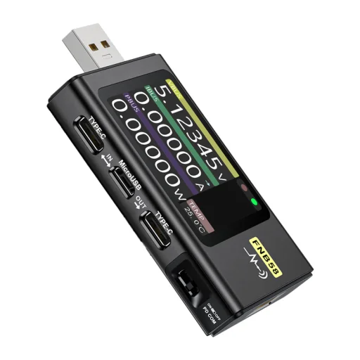 FNIRSI USB tester FNB58 čierny - 1