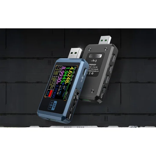 FNIRSI FNB48P USB tester čierny - 9