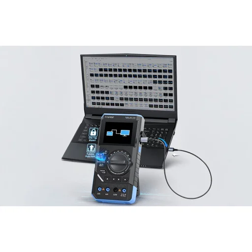 FNIRSI ručný digitálny multimeter, osciloskop a generátor signálu 3 v 1 DST-210 - 6