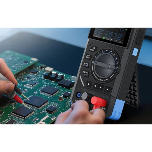 FNIRSI ručný digitálny multimeter, osciloskop a generátor signálu 3 v 1 DST-210 - 9