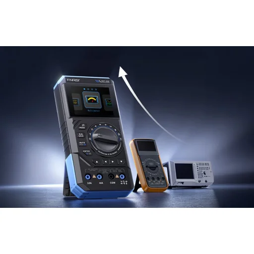 FNIRSI ručný digitálny multimeter, osciloskop a generátor signálu 3 v 1 DST-210 - 2