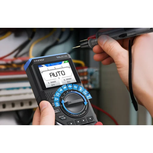 FNIRSI ručný digitálny multimeter, osciloskop a generátor signálu 3 v 1 DST-210 - 4