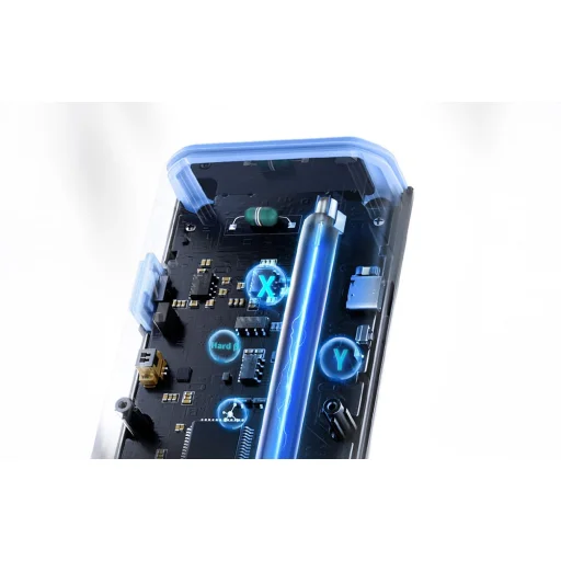 FNIRSI multifunkčný detektor ionizujúceho žiarenia GC-03 biely - 3