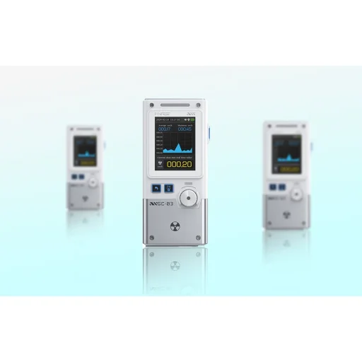 FNIRSI multifunkčný detektor ionizujúceho žiarenia GC-03 biely - 10