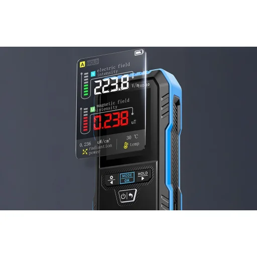 FNIRSI ERD-10 elektromagnetický nukleárny detektor žiarenia - 10
