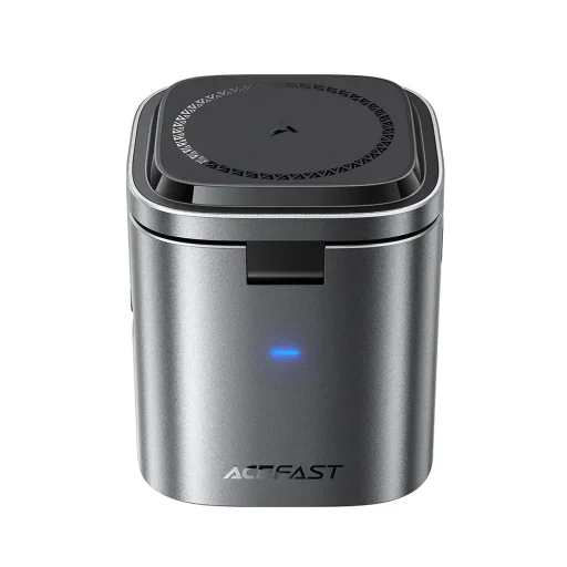 Stolná nabíjacia stanica Acefast Z9 QI 6in1, 80W, 1 x USB-A – 1 x USB-C, s USB-C káblom, čierna MagSafe - 2