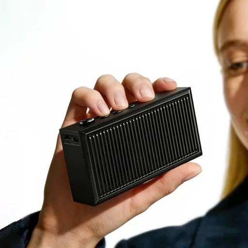Acefast K9 Go Bluetooth reproduktor, 7W, TWS, RGB, vodoodolný, čierny. - 6