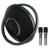 Acefast Karaoke K5 Max Bluetooth reproduktor, 350W, TWS, RGB, vodoodolný, čierny thumbnail