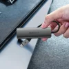 Acefast J15, 4 v 1 Type-C USB Hub, sivý thumbnail