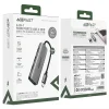 Acefast J15, 4 v 1 Type-C USB Hub, sivý thumbnail