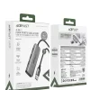 USB Hub Acefast J17, 4in1, sivý thumbnail