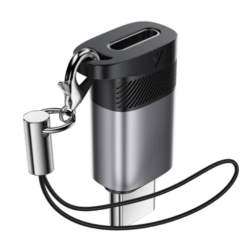 Lightning-USB-C adaptér Acefast J19, sivý - 5